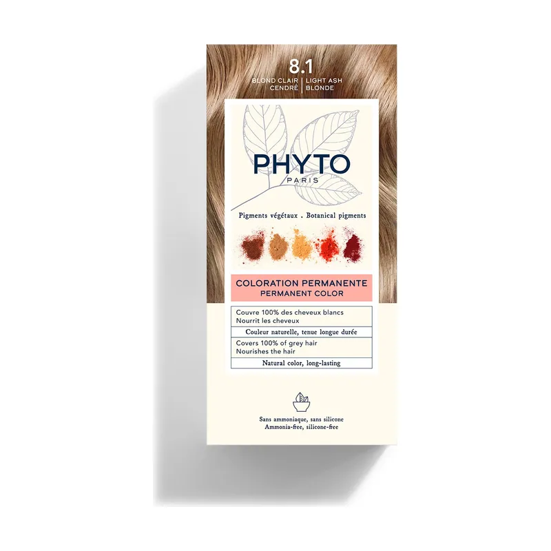 Phyto PHYTOCOLOR #8.1-Rubio Claro Cendre