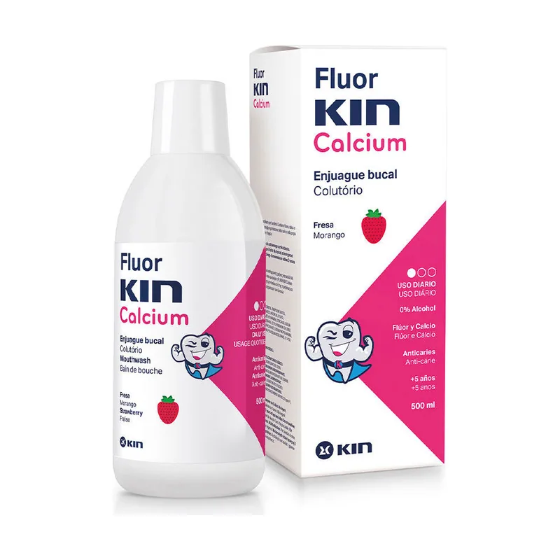 Kin FLUORKIN CALCIUM enjuague bucal 500 ml