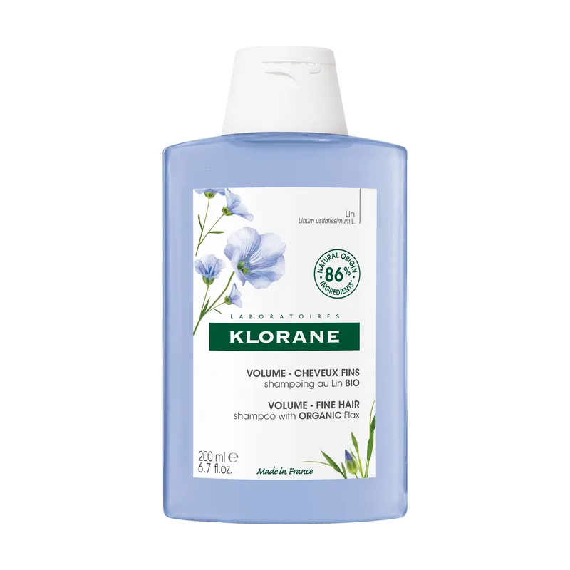 Klorane VOLUMEN champú al lino bio 200 ml