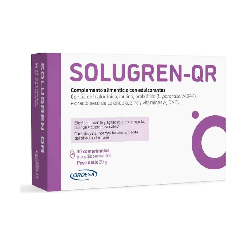 Ordesa Solugren QR 30 Comprimidos