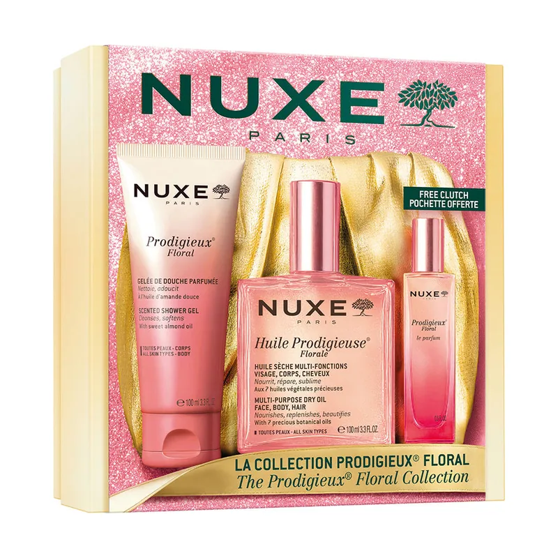 Nuxe Huile Prodigieuse Floral Estuche 4 pz