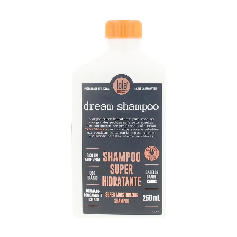 Lola Cosmetics DREAM champú superhidratante 250 ml