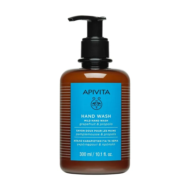 Apivita JABÓN DE MANOS suave con pomelo y propóleo 50 ml