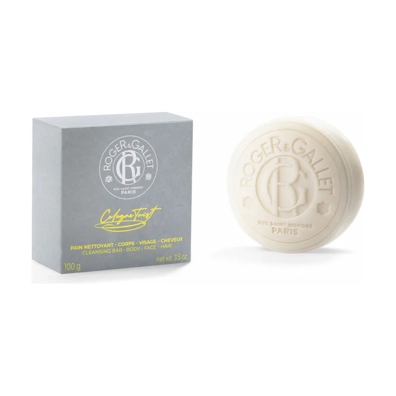 Roger & Gallet COLOGNE TWIST limpiador sólido 3 en 1 100 gr
