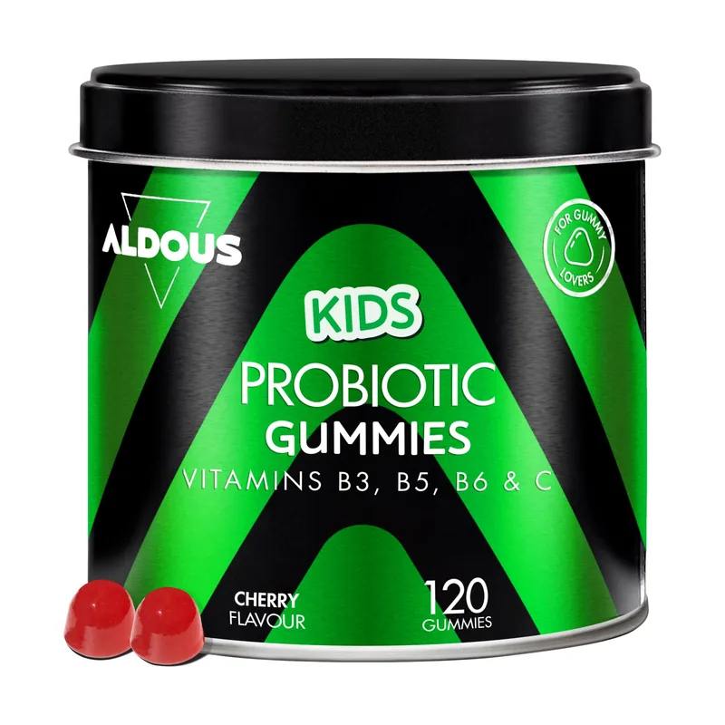 Aldous Bio Aldous Labs Probióticos con Vitaminas KIDS 120 Gominolas