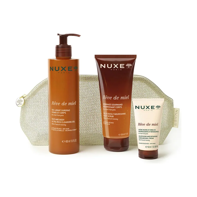 Nuxe RÊVE DE Miel Cuerpo Estuche 4 pz