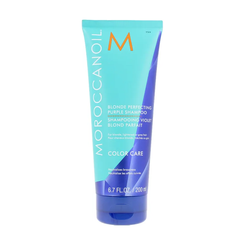 Moroccanoil BLONDE PERFECTING purple shampoo 200 ml
