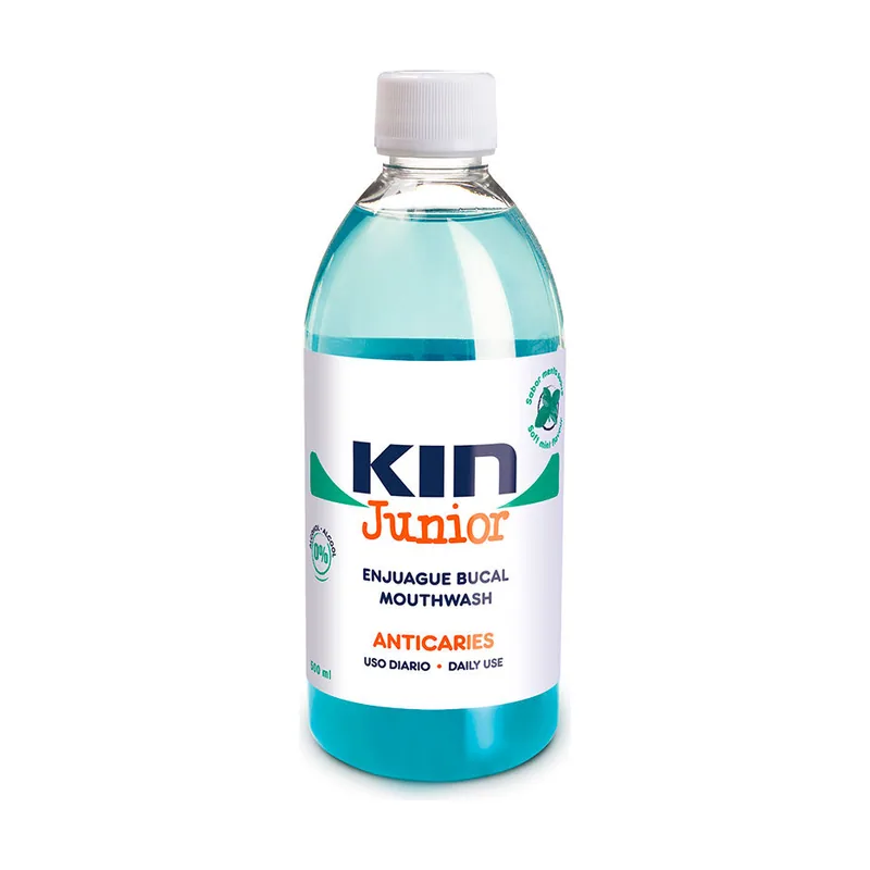 Kin JUNIOR enjuague bucal anticaries 500 ml