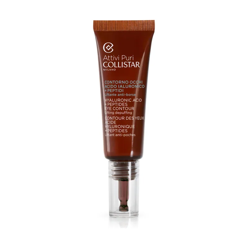 Collistar ATTIVI PURI contorno de ojos ácido hialurónico + péptidos 15 ml