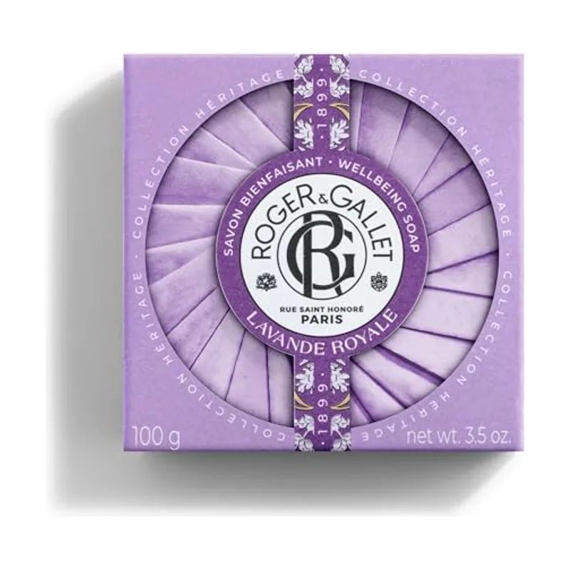 Roger & Gallet LAVANDE ROYALE jabón bienestar 100 gr