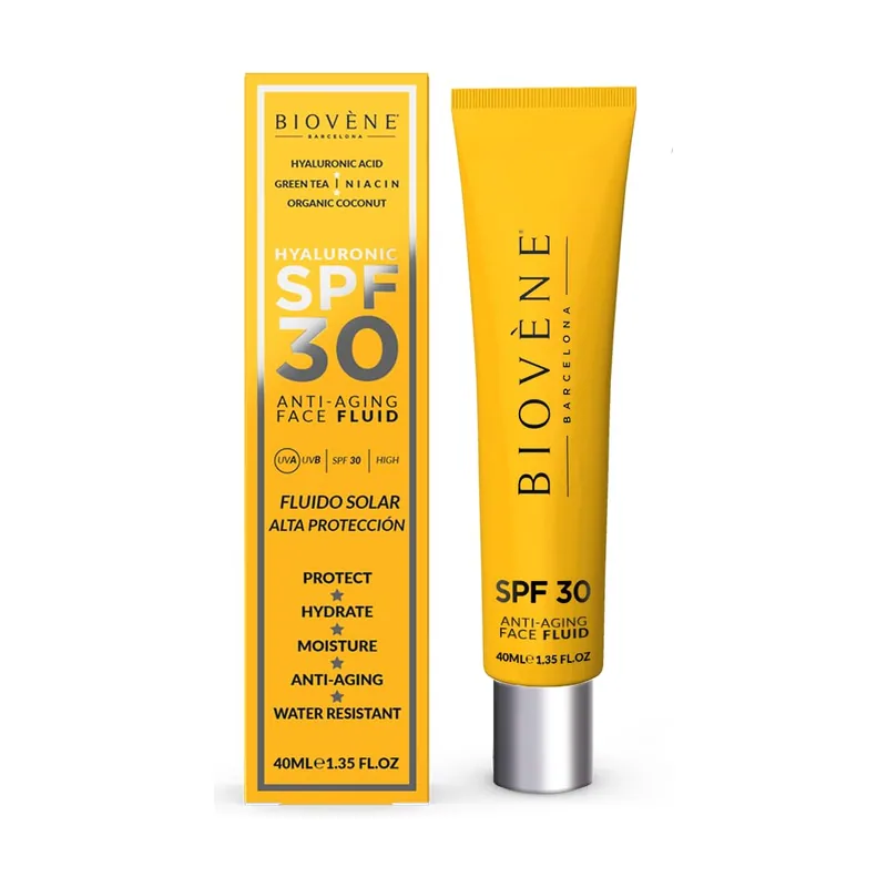 Biovène HYALURONIC ANTI-AGING fluido facial SPF30 40 ml