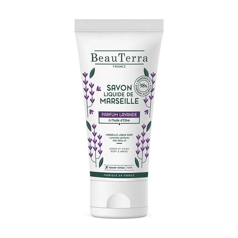 Beauterra MARSEILLE jabón lavanda 100 ml
