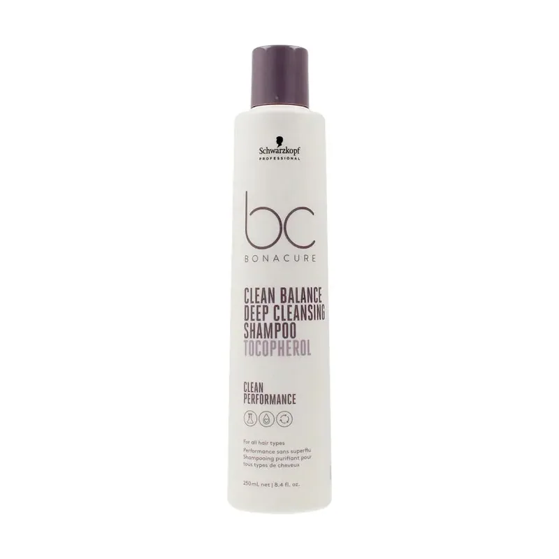 Schwarzkopf BC CLEAN BALANCE deep cleansing shampoo 250 ml