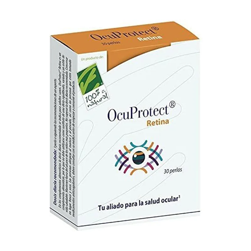 100% Natural Ocuprotect Retina 30 Perlas