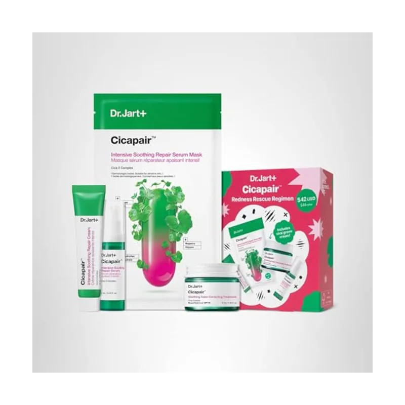 Dr. Jart+ Cicapair Tratamiento DE Rescate Para LA Rojeces Estuche 4 pz