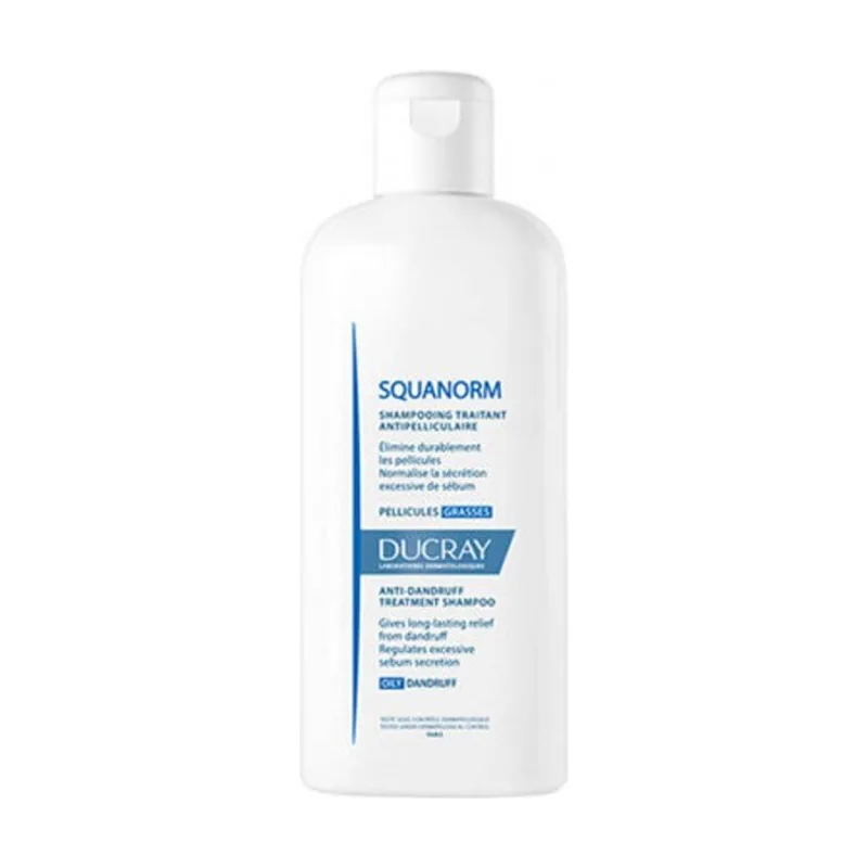 Ducray Squanorm Champú Anticaspa Caspa Grasa 200ML