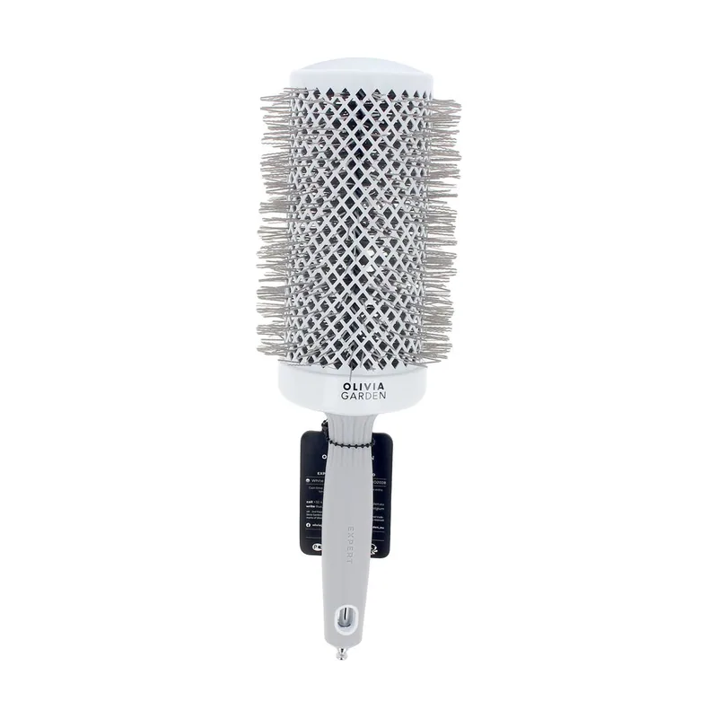 Olivia Garden EXPERT BLOWOUT SPEED cerdas onduladas blanco y gris 65 1 u
