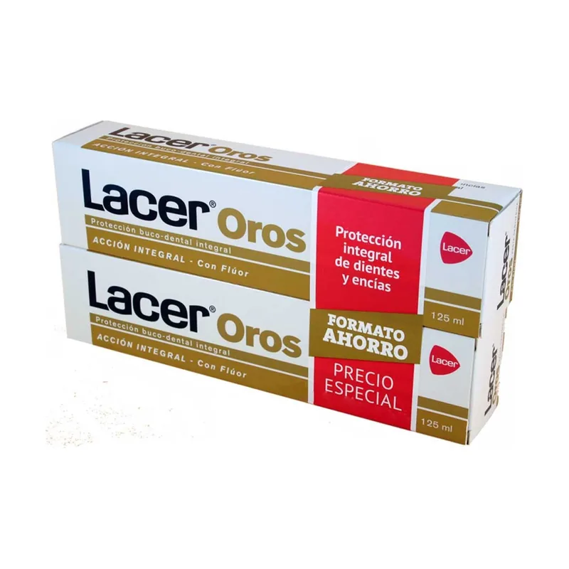 Lacer Oros Pasta Dentífrica DUPLO 2x125ml