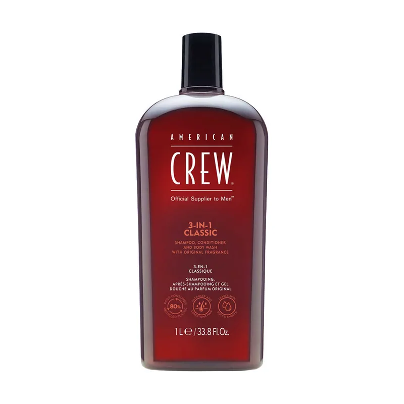 CREW 3 IN 1 shampoo