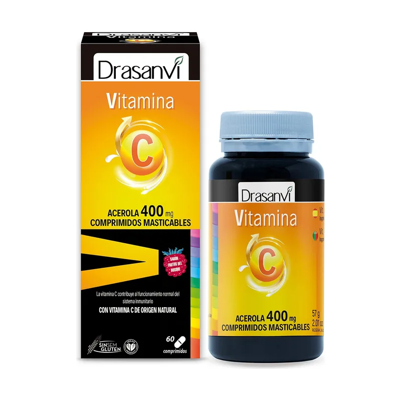 Drasanvi Vitamina C 400 Mg Masticable 60 Comprimidos