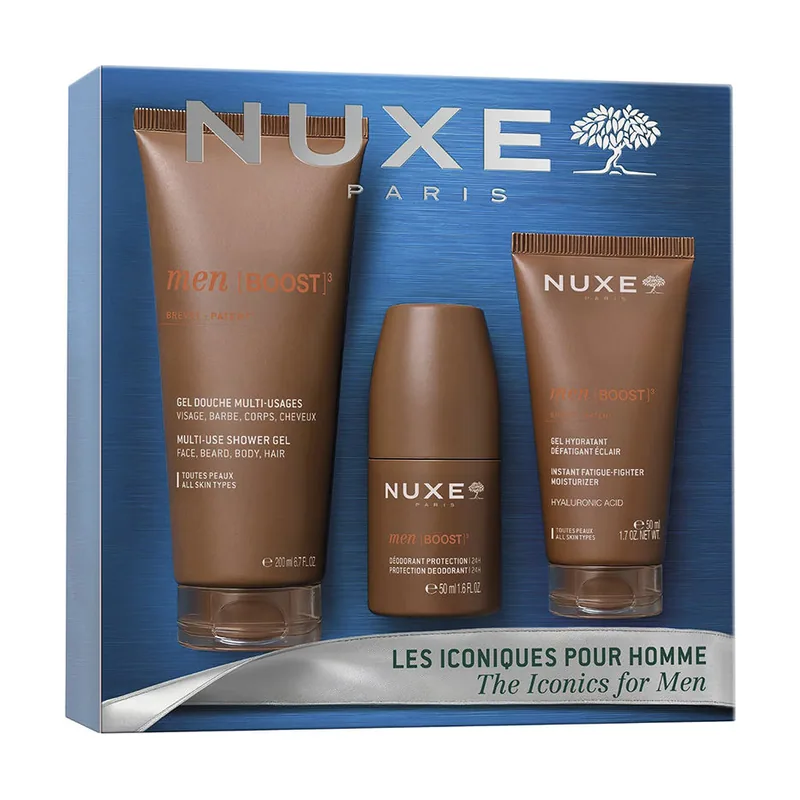 Nuxe Rutina Imprescindible MEN Boost Estuche 4 pz