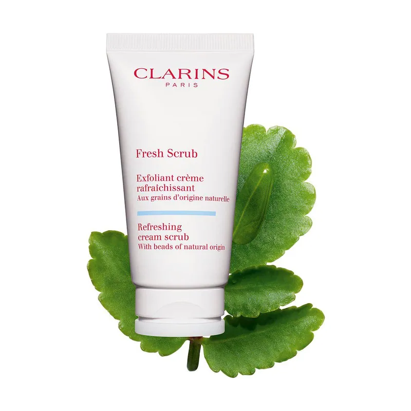 Clarins FRESH SCRUB exfoliante en crema refrescante 50 ml
