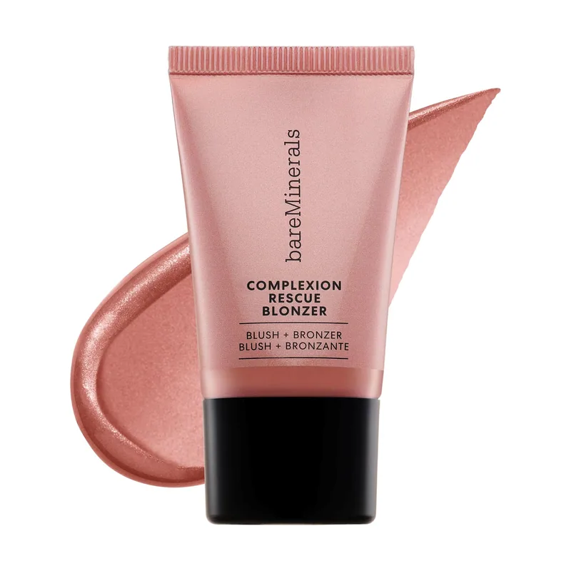Bare Minerals COMPLEXION RESCUE BLONZER colorete bronceador en gel-crema #Kiss of Mauve