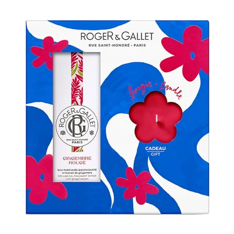Roger & Gallet Gingembre Rouge Agua Perfumada Bienestar Estuche 2 pz