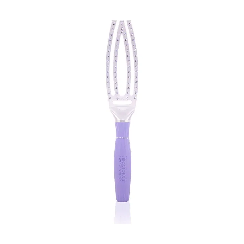 Olivia Garden Fingerbrush Care Iconic Nylon Bristles Black S 1 u