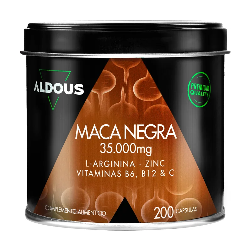 Aldous Bio Aldous Maca Negra 35000 mg 200 Cápsulas