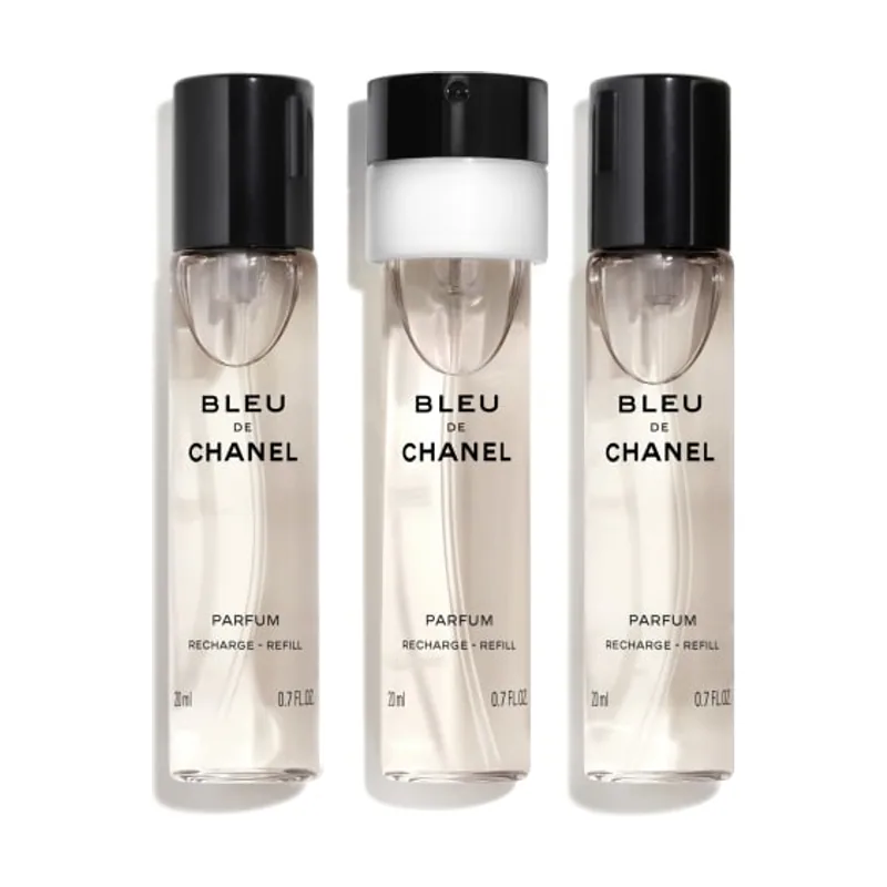 Chanel BLEU PARFUM eau de parfum vaporizador twist & spray 3 x