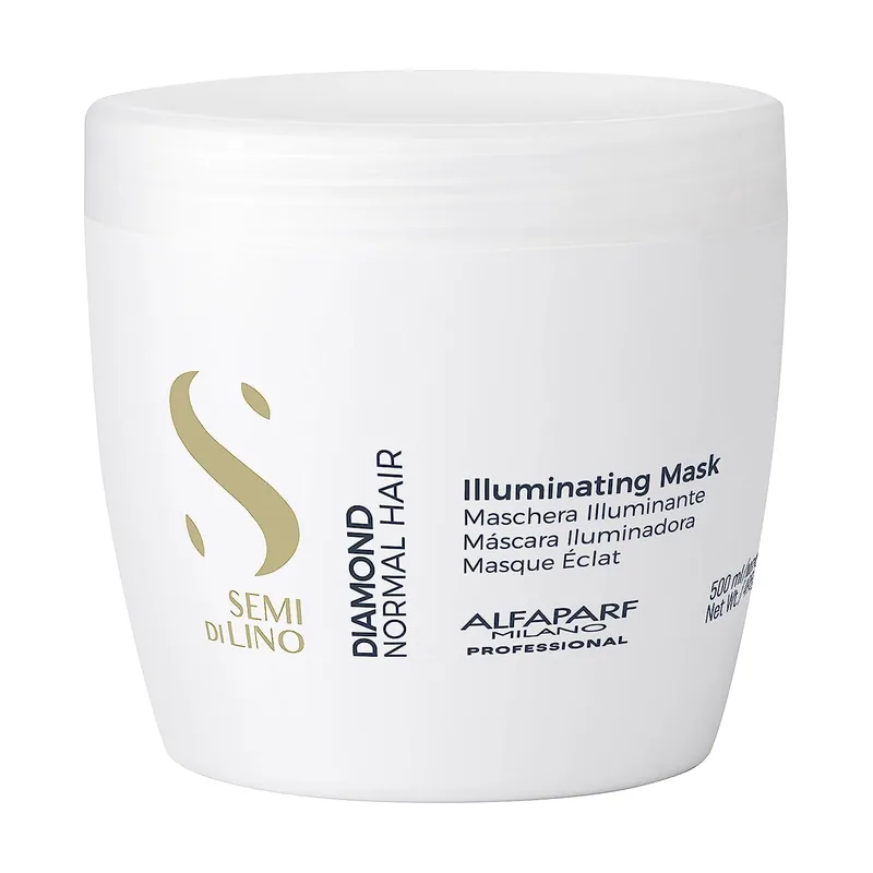 Alfaparf Milano Semi di Lino Diamond Mascarilla Iluminadora 500 ml
