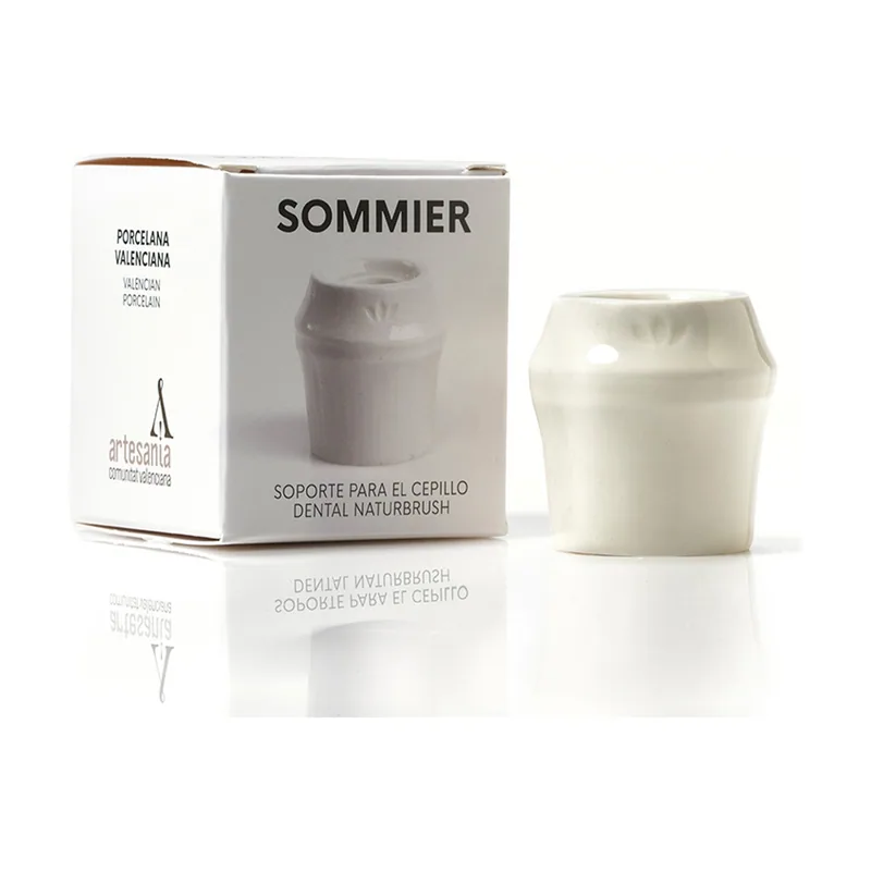 Naturbrush SOMMIER soporte para cepillo dental #blanco 1 pz