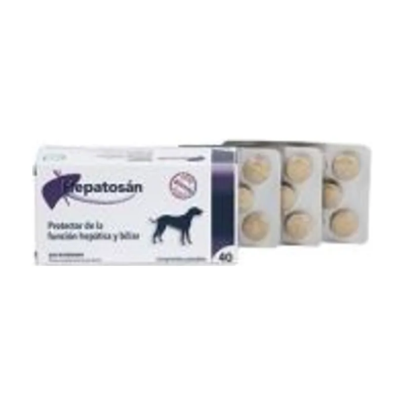 Konig Hepatosan Suplemento para Perros Comprimidos 40