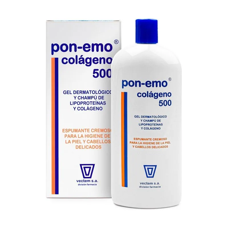 Pon-Emo COLÁGENO 500 gel dermatológico y champú 500 ml