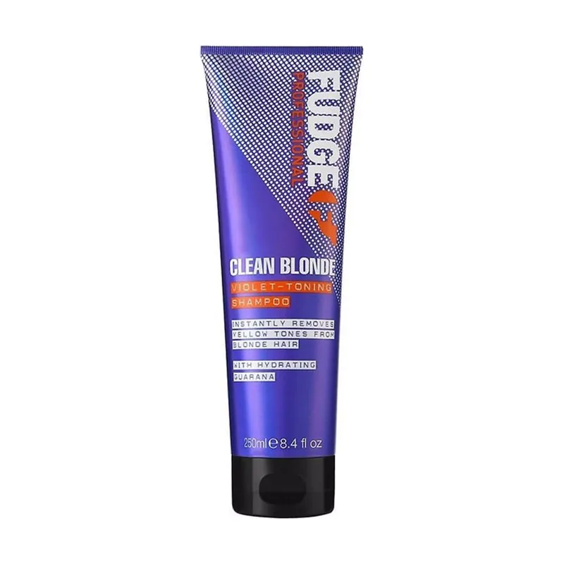 Fudge Professional CLEAN BLONDE violet toning shampoo 250 ml