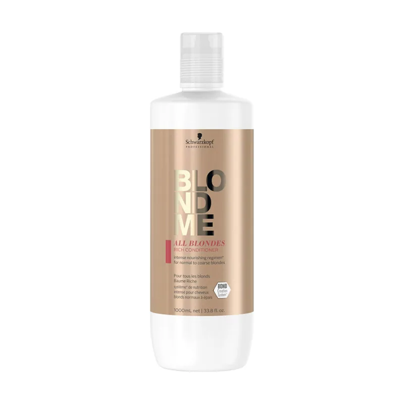 Schwarzkopf BLONDME all blondes rich conditioner 1000 ml
