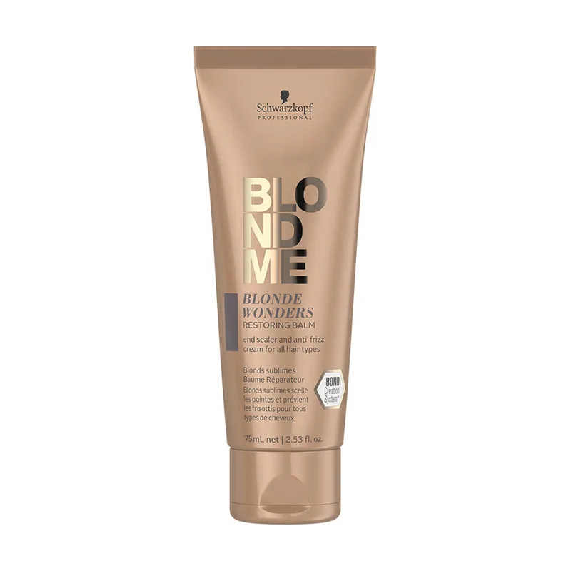 Schwarzkopf BLONDME blonde wonders restoring balm 75 ml