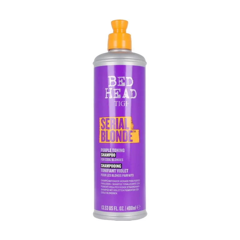 Tigi BED HEAD serial blonde purple toning shampoo 400 ml