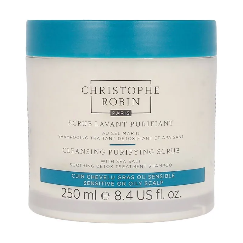 Christophe Robin CLEANSING purifying scrub with sea salt 250 ml