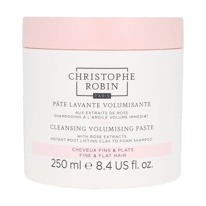 Christophe Robin CLEANSING VOLUMIZING paste with pure rassoul clay&rose extracts 250 ml