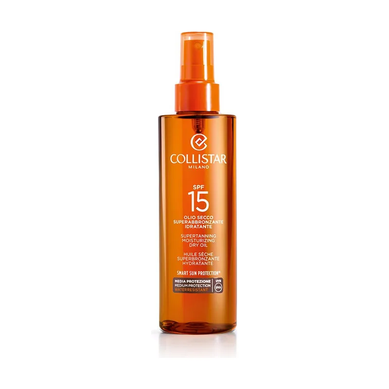 Collistar ACEITE SECO superbronceador hidratante SPF15 200 ml