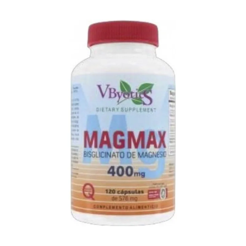 Vbyotics Magmax Biglicinato 120 Cápsulas