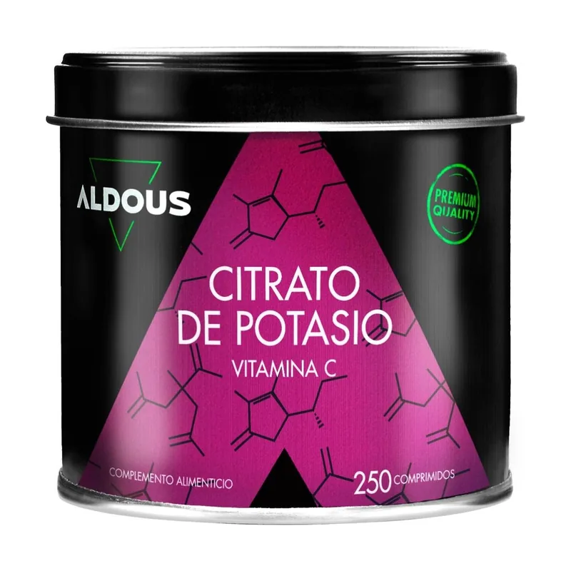 Aldous Bio Aldous Citrato de Potasio 3705 mg 250 Comprimidos