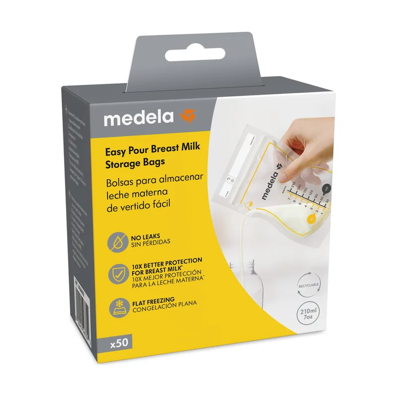 Medela Bolsas Easy Pour Para Leche Materna 50