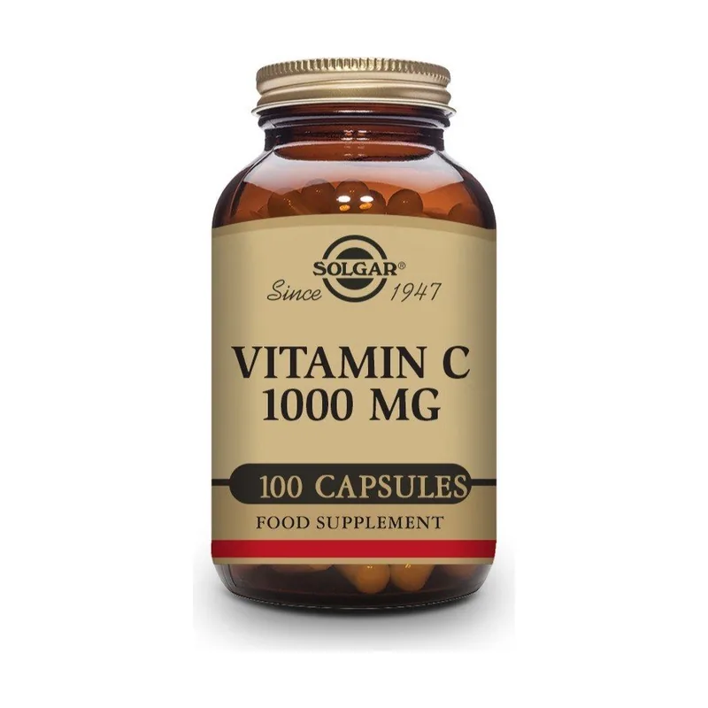 Solgar Vitamina C 1000mg 100 Cápsulas Vegetales