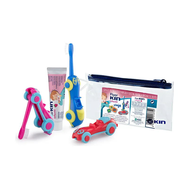 Kin Fluorkin Infantil Viaje Coche lote 3 pz