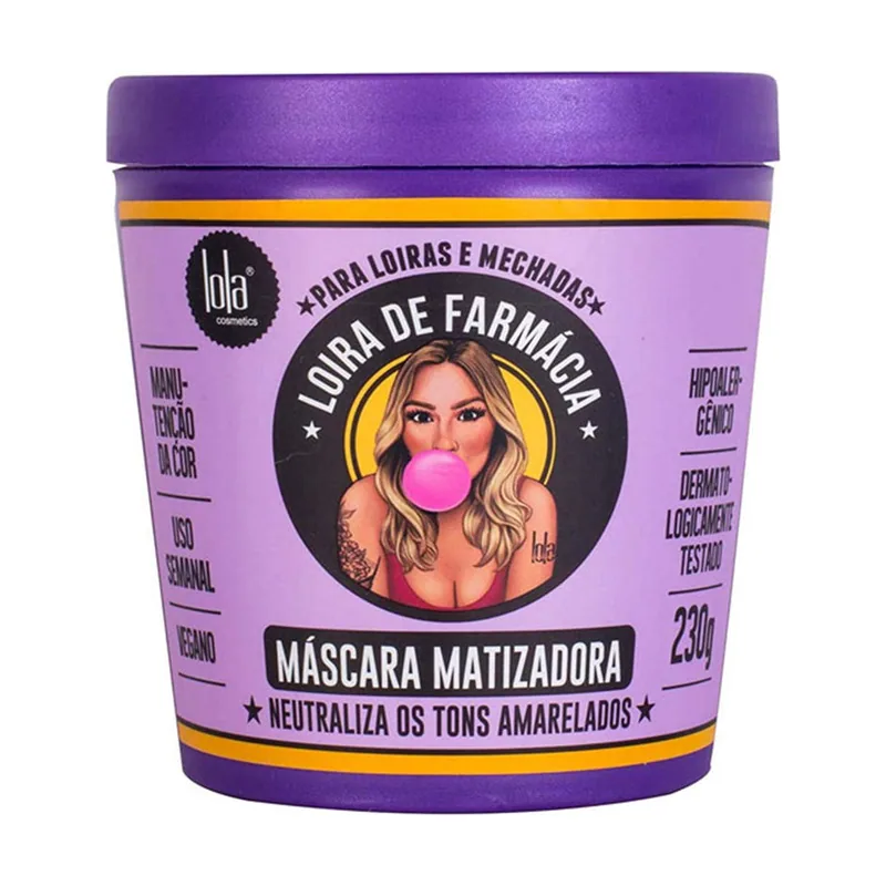 Lola Cosmetics Loira de Farmácia Máscara Matizadora 230 ml