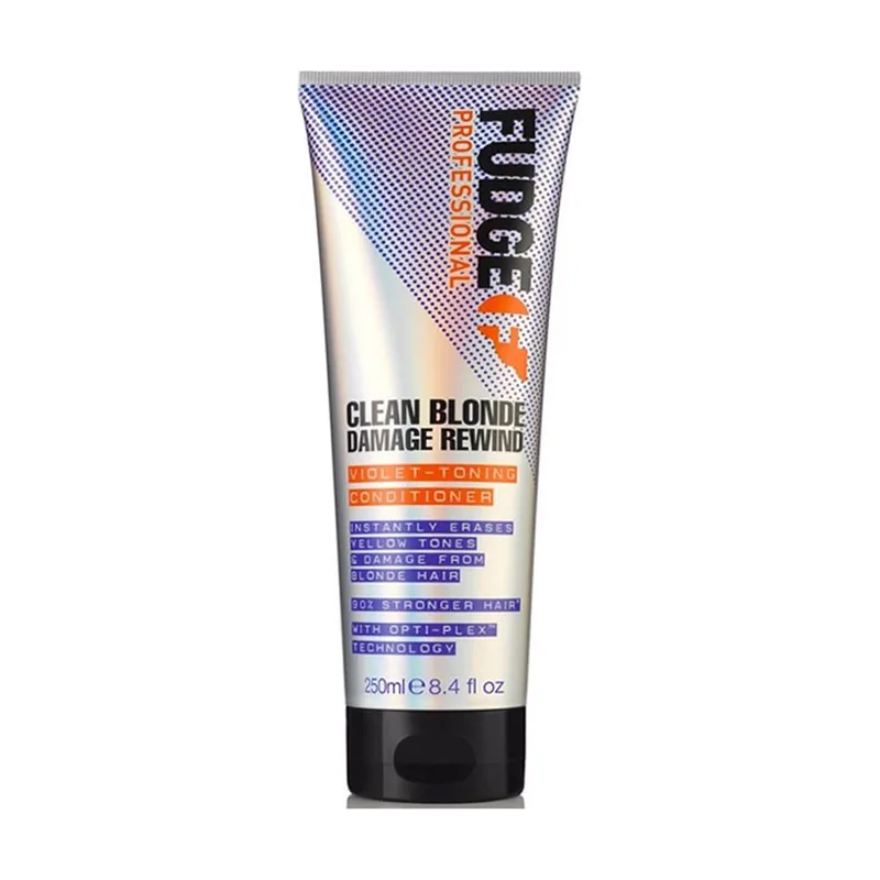 Fudge Professional CLEAN BLONDE DAMAGE REWIND violet-toning conditioner 250 ml