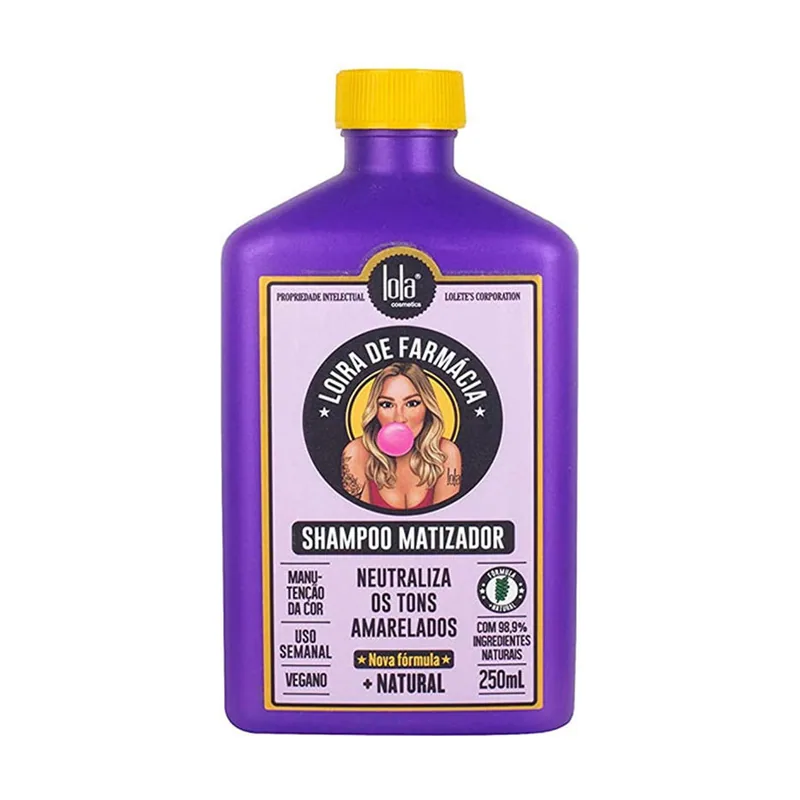 Lola Cosmetics Loira de Farmácia Shampoo Matizador 250 ml